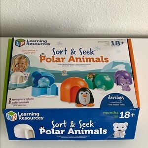 Learning Resources Polar Animals Sorting Set